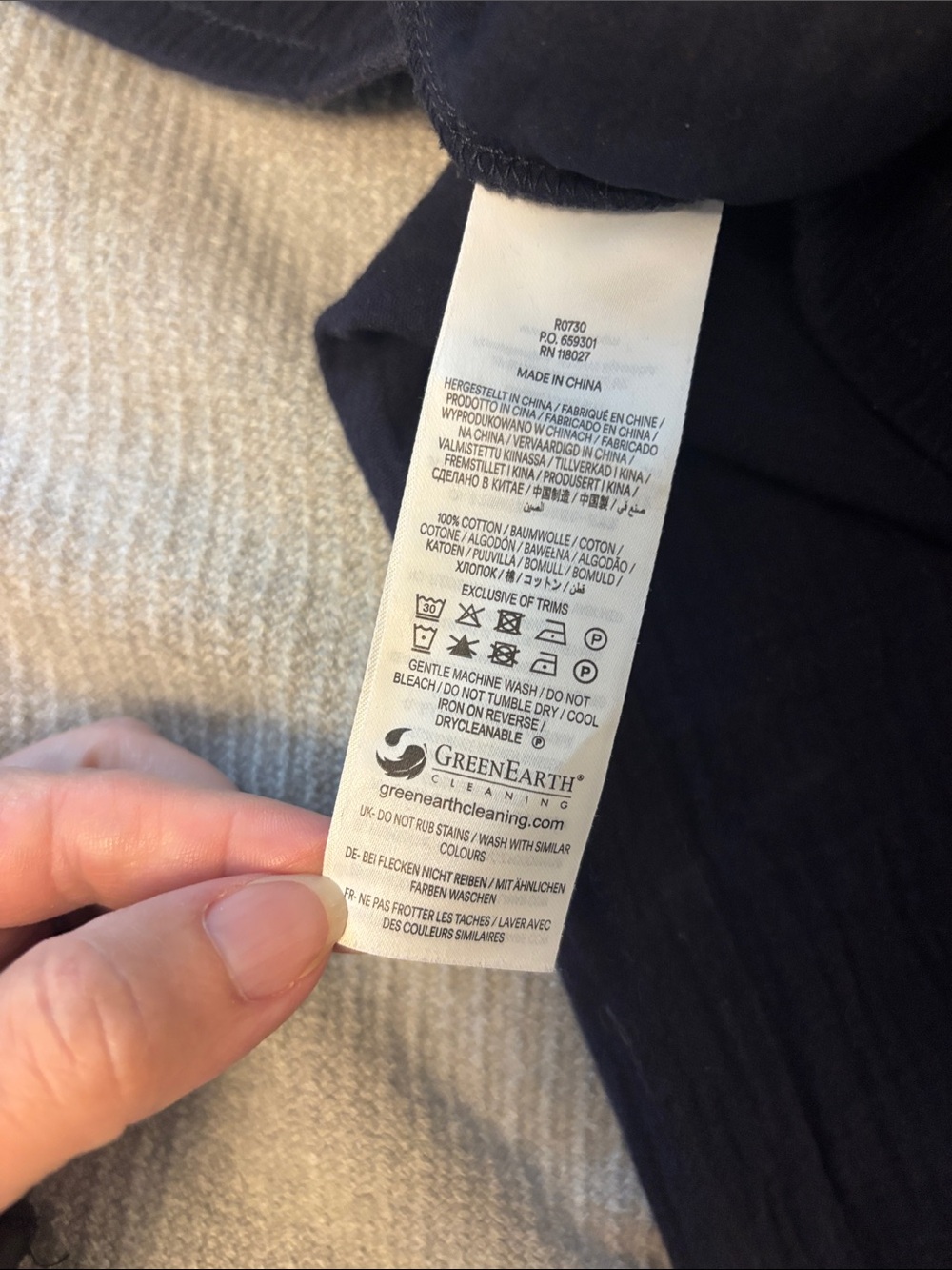 Boden Dark Navy Double Cloth Elastic Waist Wide-Leg Pants - Picture 4 of 5